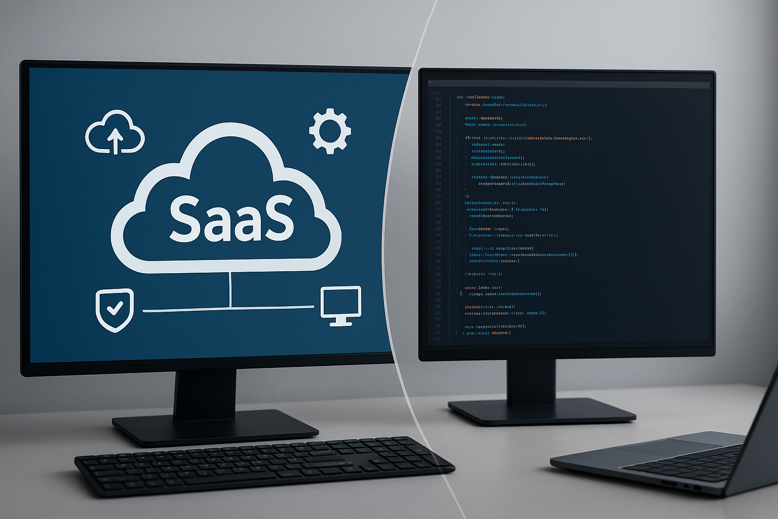 SaaS vs. Individuell vs. Hybrid: Unser tatsächlicher Entscheidungsrahmen mit Kunden
