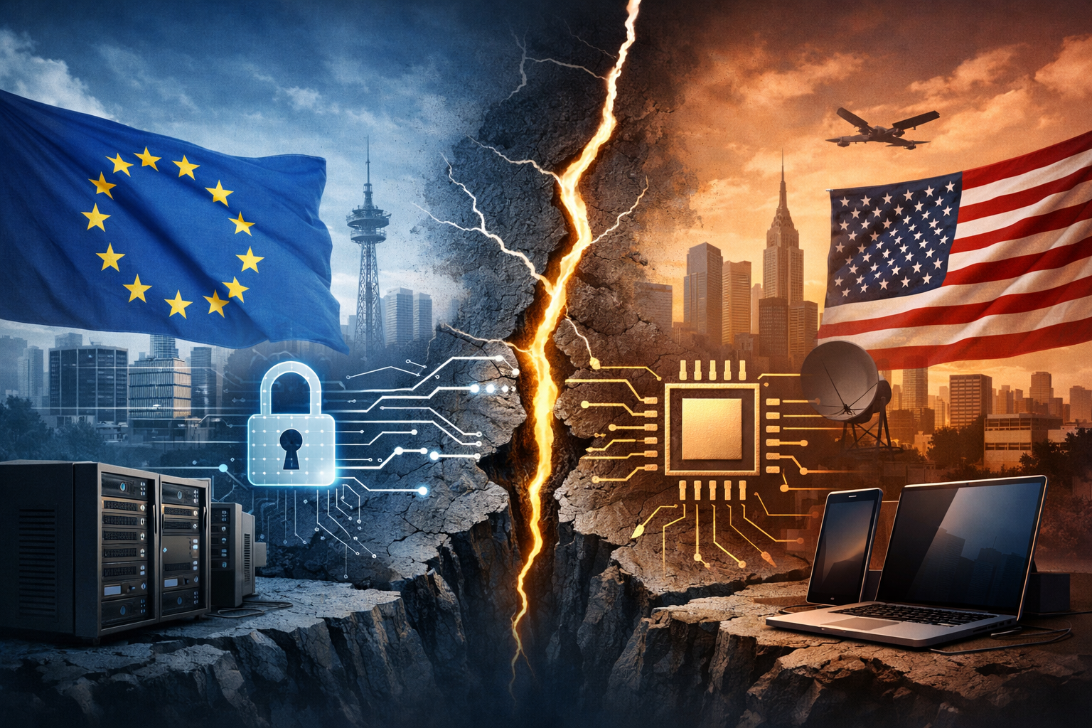 EU verfolgt „Digital Divorce“ bei US-Technologie wegen Sicherheitsrisiken – EU setzt auf Digital-Souveränität