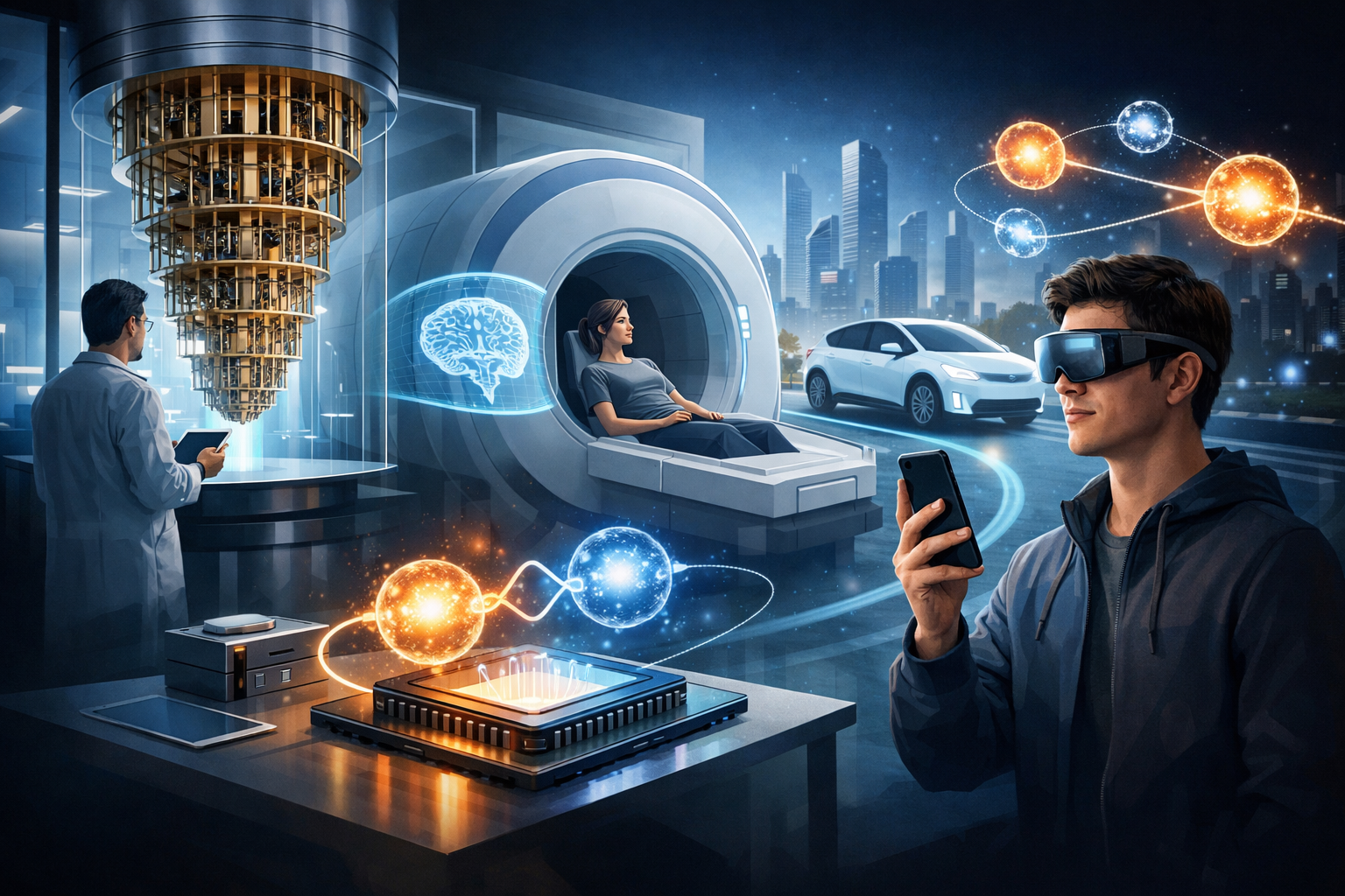 Fünf Wege, wie Quantentechnologie den Alltag revolutionieren kann