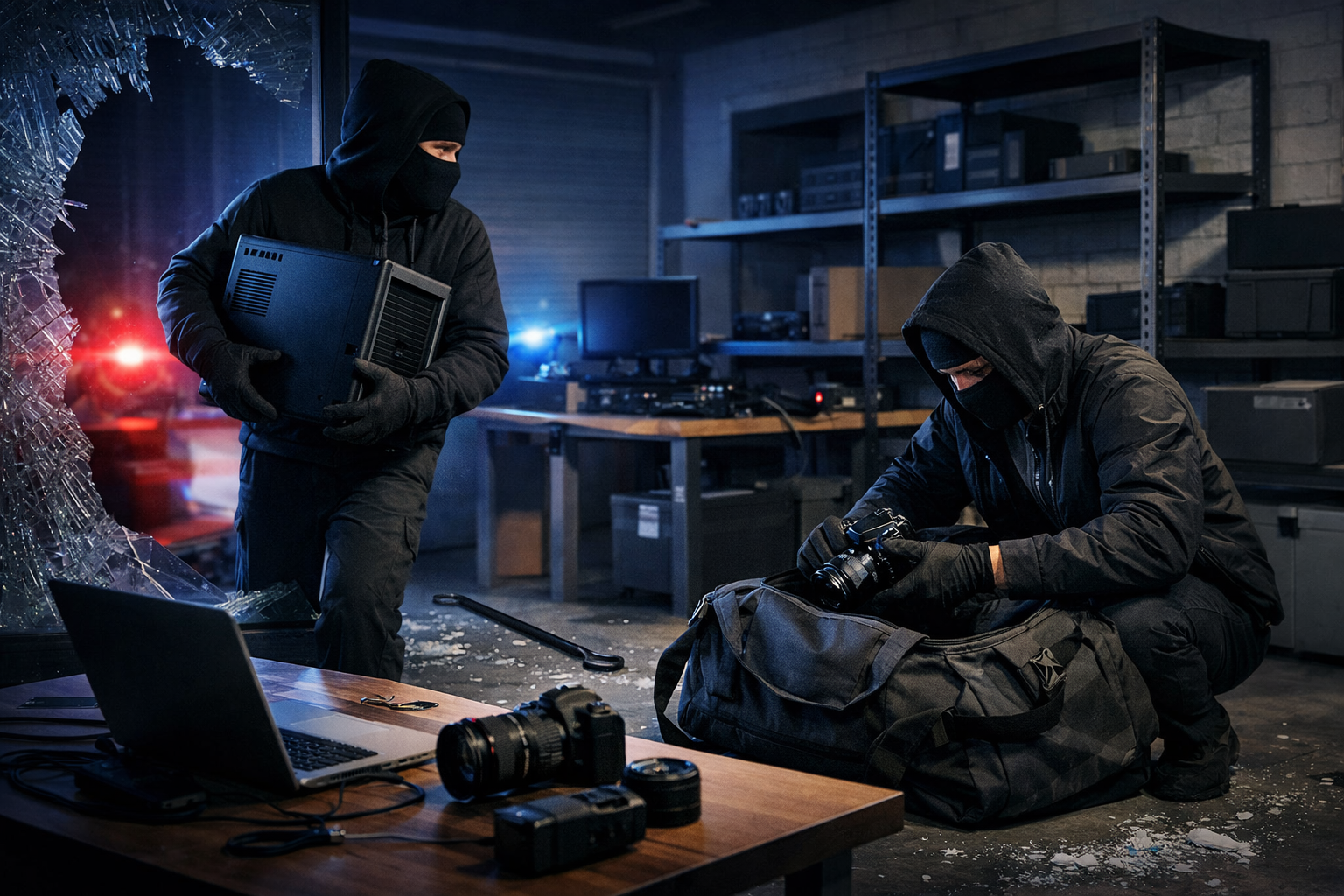 Über 100.000 Dollar Schaden: Bizarres Geschäftseinbruch mit teurem Equipment in Houston