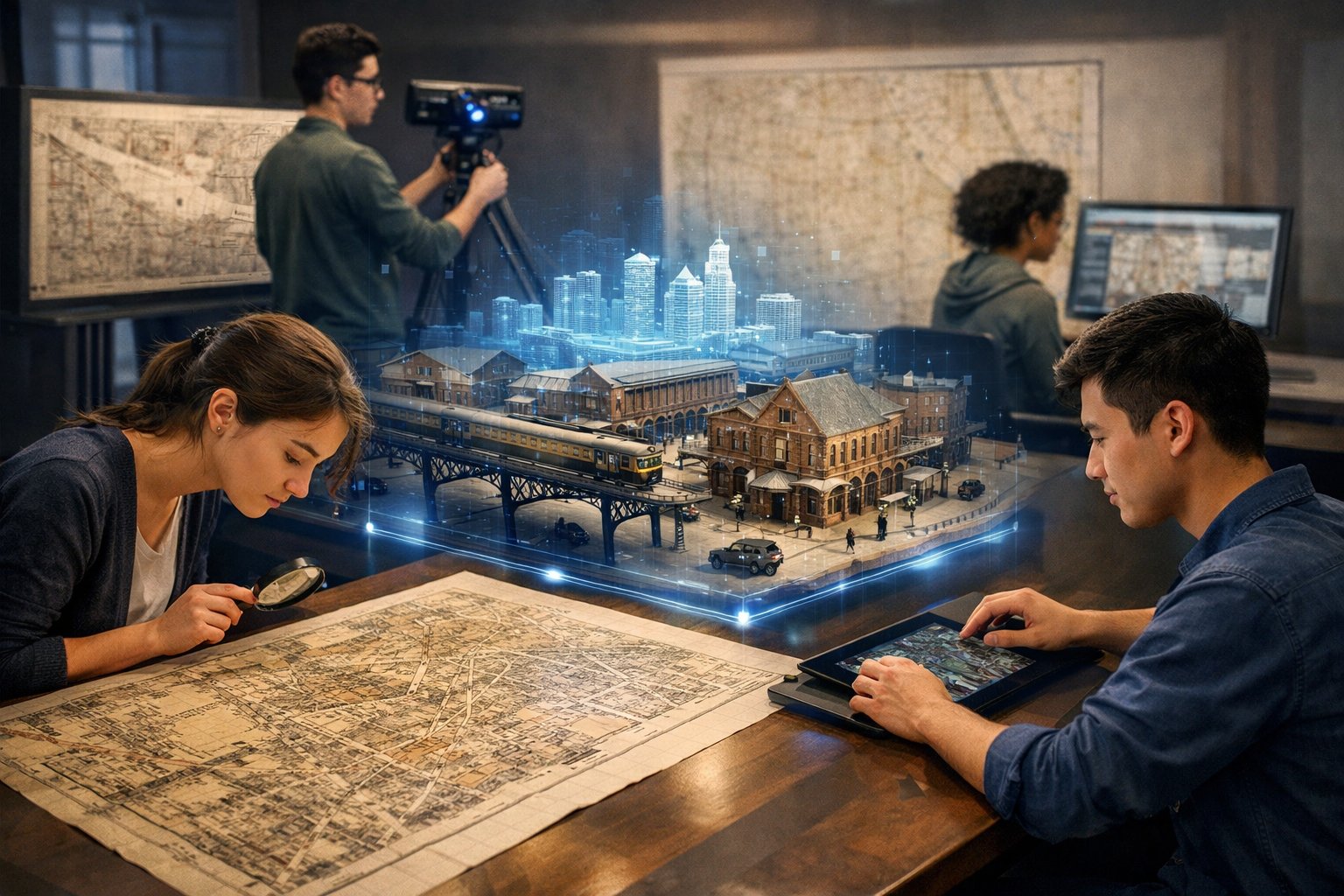 UChicago-Studierende nutzen historische Karten und moderne Technologie: Stadtteilgeschichte in Chicago digital erlebbar machen